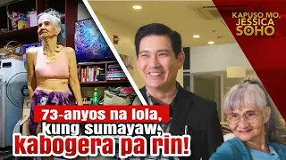 73-anyos na lola, kabogera pa rin kung sumayaw! | Kapuso Mo, Jessica Soho