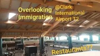 Clark International Airport IMMIGRATION AREA | Available Restaurants?