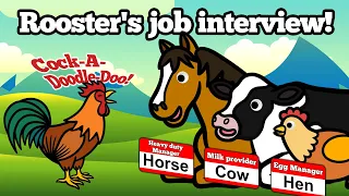 Farm Animal Job Interview! | Learn What Animals Do at the Farm
