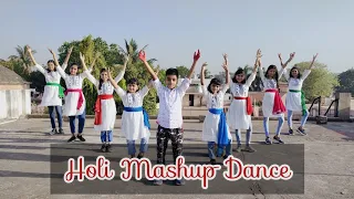 Holi Mashup Dance- Rang Barse/Balam Pichkari/jai jai Shiv Shankar/Badri Ki Dulhaniya/Let's play holi