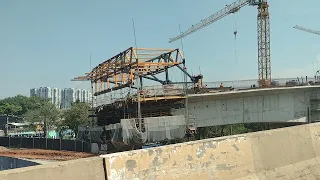 A Obra da Ponte e construção tá indo Rápido,em Osasco São Paulo.