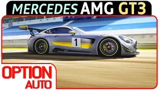 ★ Mercedes-AMG GT3 • Good Exhaust Sound on Racetrack (Option Auto)