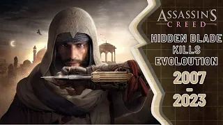 Evolution of Hidden Blade Kills in Assassin's Creed 2007 - 2023