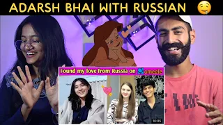 Reaction On : Finally Found Russian Love Pn Omegle ~ @adarshuc | Beat Blaster