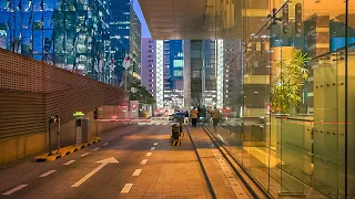 Evening Walk on Media Broadcasting District | Seoul City Ambience 4K HDR