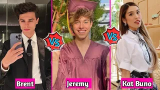 Brent Rivera vs Kat Buno vs Jeremy Hutchins Lifestyle Comparison 2024