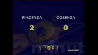 SERIE B 2000/2001: PIACENZA - COSENZA 2-0