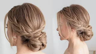 Fishtail Braided Updo | How to Hair Tutorials