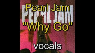 04 -  Pearl Jam - Ten - Why Go - vocals