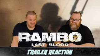 Rambo Last Blood Trailer #2 Reaction