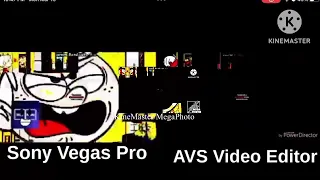 Sony Vegas pro vs KineMaster/MegaPhoto vs AVS video editor ￼