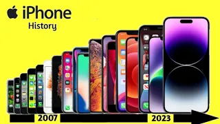 Evolution of iPhone (2007-2023)