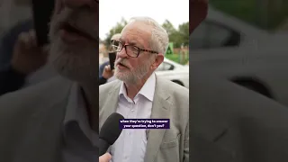 Corbyn asked if he condemns Hamas' attacks