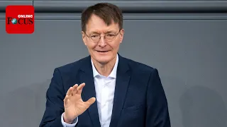 Karl Lauterbach bei erster Rede im Bundestag ungewohnt emotional