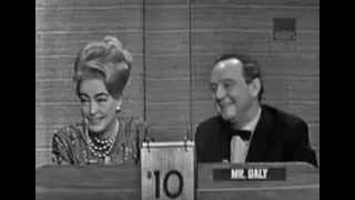 What's My Line - Joan Crawford, Victor Borge