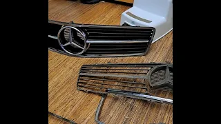 What you need to know about c126 Mercedes Benz front grills. 560sec, 500sec 380sec 1982 to 1991 W126