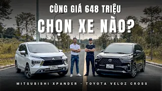 So kè Mitsubishi Xpander và Toyota Veloz: Cùng giá, cùng là Nhật nhưng ai hơn ai? |XEHAY.VN|