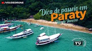 ⁴ᴷ Passeio de barco pelas Ilhas de Paraty -  @Vou de DRONE ​