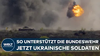 UKRAINE-KRIEG: Panzerhaubitze 2000! Jetzt bildet die Bundeswehr ukrainische Soldaten aus