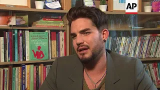 Adam Lambert offers advice at LGBT Youth Centre in London