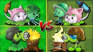 10 Pair Plants PVZ 1 vs PVZ 2 - Who Will Win? - Pvz Team Plant vs Team Plant