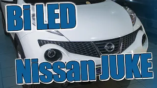 Замена оптики на светодиодную Nissan JUKE.