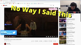 Ramee Caught in 4K on Dreaming about Carmella IRL | NoPixel GTA RP