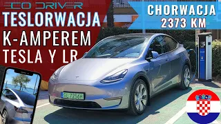 Teslorwacja K-Amperem [1/2] - Podróż do Chorwacji Teslą Y LR | Relacja, ładowanie, koszty