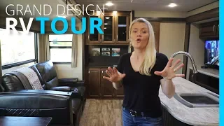RV TOUR: HOW TO ORGANIZE | 2018 GRAND DESIGN REFLECTION 312BHTS