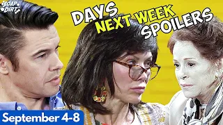 Days of our Lives Weekly Spoilers: Sept 4-8 | Vivian's Back, Xander Argues, Susan Survived! #dool