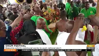 Ohum Festival: Bawumia solicits communal works to push national dev’t – Adom TV News (25-6-22)