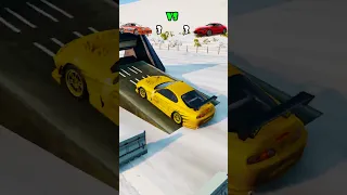 Новая SUPRA Внука vs Старая SUPRA Деда |  в beamng в Бименджи драйв