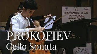 S.Prokofiev: Cello Sonata in C Major, op.119, 2-3 mov. - Daniil Nikonov & Vitaly Egorov