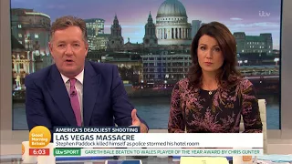 Piers Morgan Reacts to the Las Vegas Massacre | Good Morning Britain