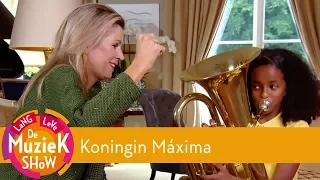 Hoog bezoek voor Koningin Máxima - Aster | Lang Leve de Muziek Show