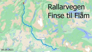 Rallarvegen Finse to Flåm / Rallarvegen Finse til Flåm