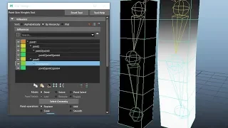 Maya: Binding Skin and Painting Weights [Rigging]