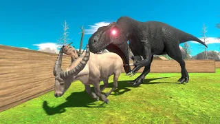 Escape from Deadly Allosaurus - Animal Revolt Battle Simulator
