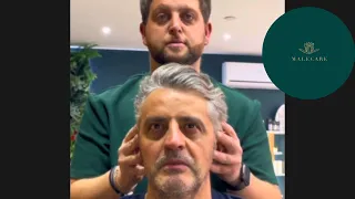 Difuminado de canas para hombre.