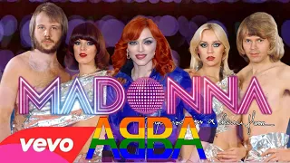 Madonna Ft ABBA - Hung up Gimme Gimme Gimme Mashup [Music Video] Remix 2023