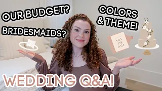 Wedding Planning Q&A! Theme & Colors, Budgeting, Bridesmaids? Wedding Series Episode 4