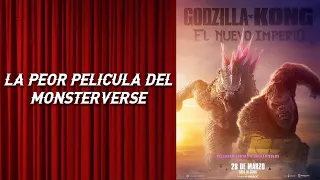 Godzilla y Kong: el nuevo imperio (2024) - Opinión - La peor película del Monsterverse