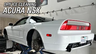 Dry Ice Cleaning ACURA NSX - Clean With Me 2022