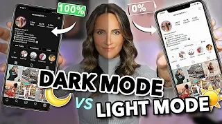 Enabling Instagram Dark Mode CHANGED MY LIFE!