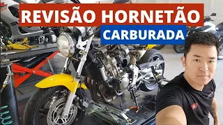 REVISÃO HORNET CARBURADA 😃