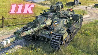 FV217 Badger  11K Damage 7 Kills  World of Tanks Gameplay (4K)