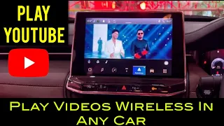 Watch YouTube Videos🎦 in Jeep Meridian or Compass (Can Play In Every Car Supports Android Auto)