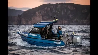 Bluefin fishing Tasmania in a 2100 Stabicraft Extracab