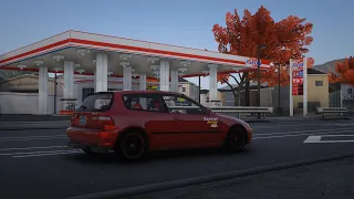 Honda Civic EG6 in Tsukuba Fruits Line Inbound - Fujiwara Tofu Shop FiveM