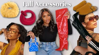 NEW IN FALL ACCESSORIES HAUL - Boots, Sunglasses, Jewelry & Bags